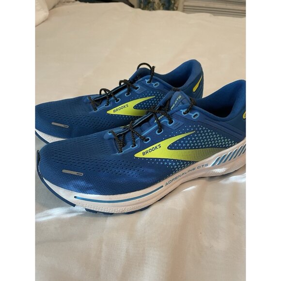 Brooks Adrenaline GTS Running Shoes Blue Mens  size 8 cushion support - Picture 1 of 12